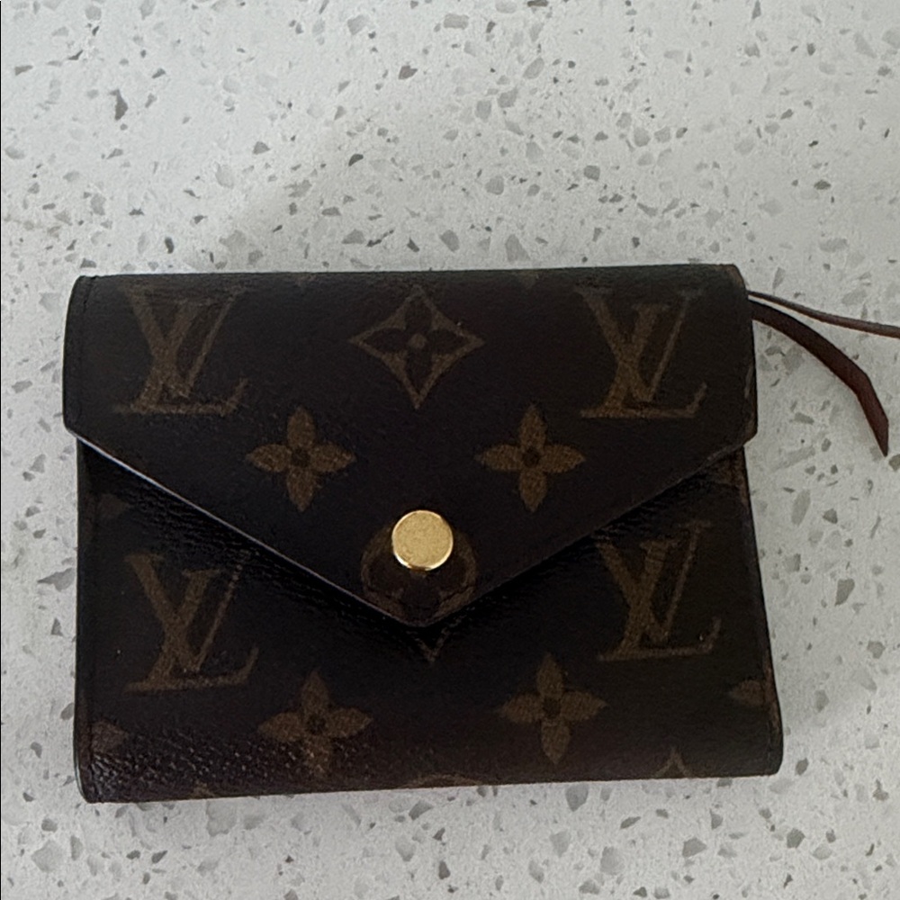 Louis Vuitton Dark Brown Monogram Wallet